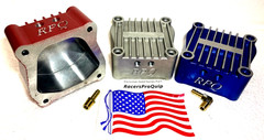 Predator 212-224cc Valve cover Non-Hemi Hot-Rod Aluminum «Fins» 24hrship USA
