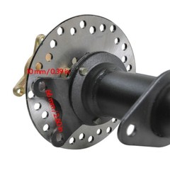 2x Go Kart Rear Differential Split Axles Kit Disc Brake Drive Shaft fr ATV Buggy