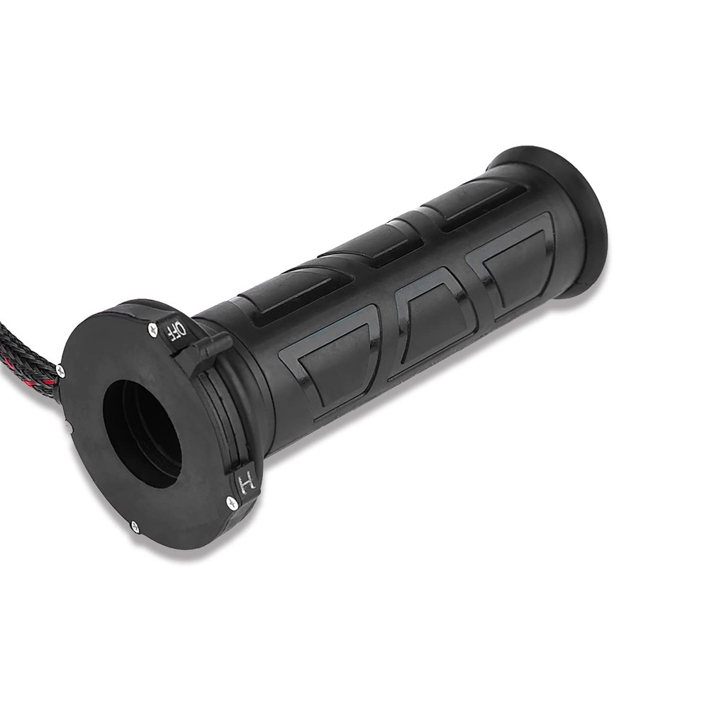 Motorcycle Heated Grips, Premium 12V Adjustable Temperature Handlebar Grips w…