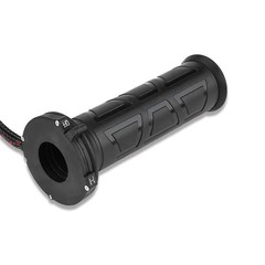 Motorcycle Heated Grips, Premium 12V Adjustable Temperature Handlebar Grips w…