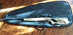 Swiss Arms TAC-1t Nitro Piston Beak Barrel Air Rifle 177 Cal W/4/32 Scope & Case