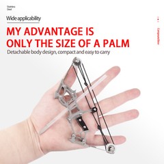 MINI Archery Compound Bow Type with 12 Arrows for Hunting Shoot Target Practise