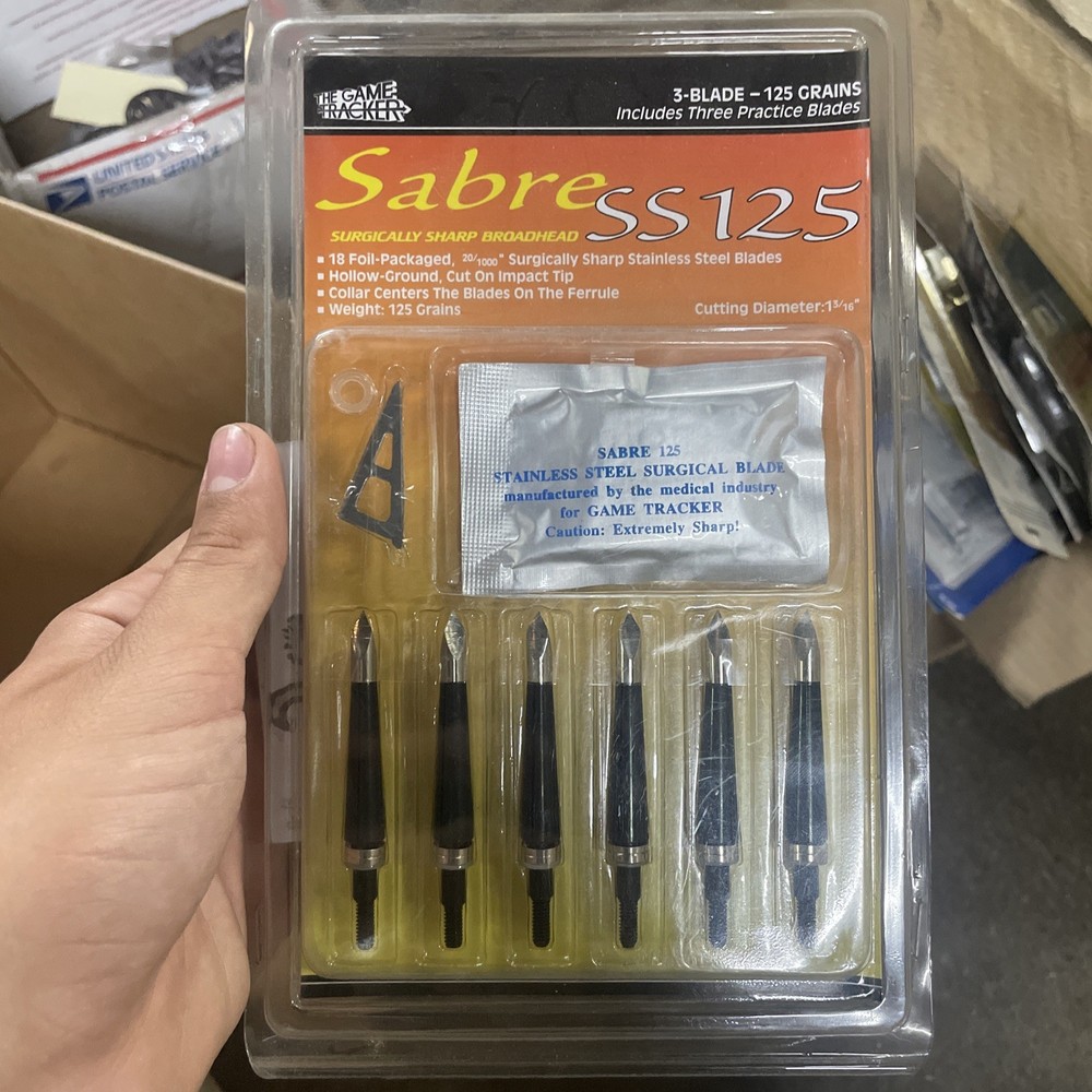 The Game Tracker Sabre SS125 Broadhead