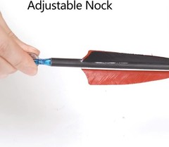 60″Archery Takedown Recurve Bow RH 25-60lb Wooden Riser for Hunting Shoot Target