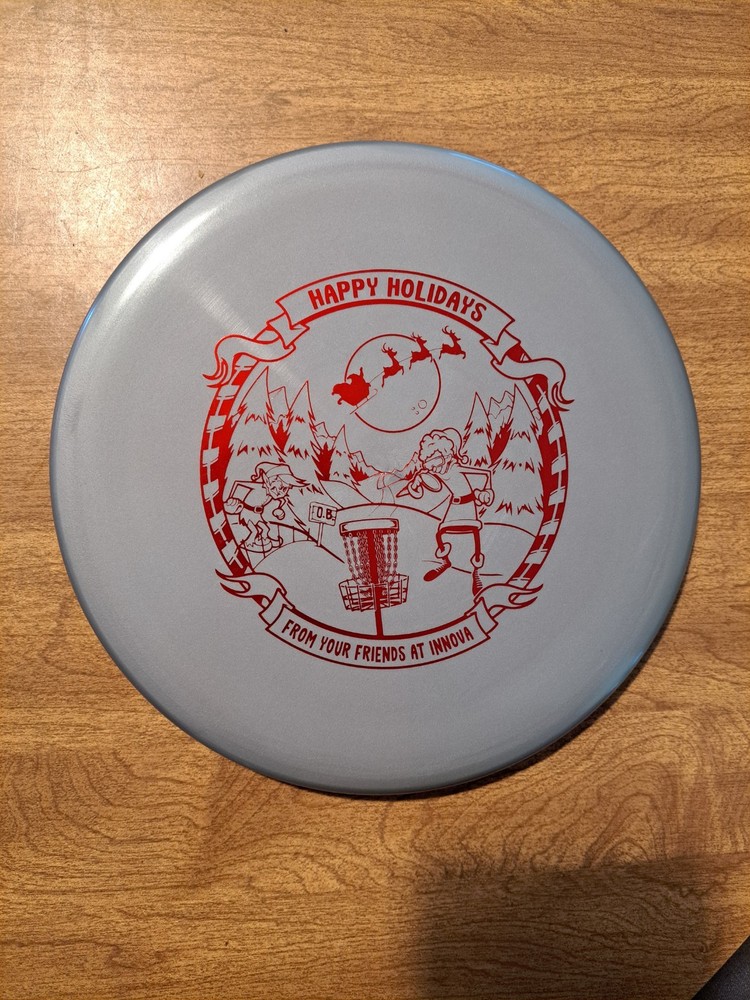 Disc Golf Innova Star Rat Christmas Happy Holidays Calvin Heimburg