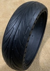 Gldytimes Scooter Tire 200×50 8 Inch Tubeless Solid Tire Wheel Replacement