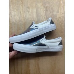 Vans Slip-On Pro Iridescent Holographic Silver White Mens Skate Shoes 500714 8