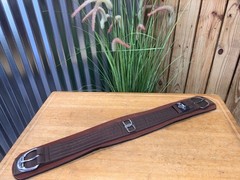 PROFESSIONAL’S CHOICE Brown Neoprene Western Horse Saddle Cinch Girth ~34″