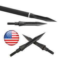Archery Arrowheads Blade Tips Screw Points Broadheads Crossbow Bow Hunting 12X
