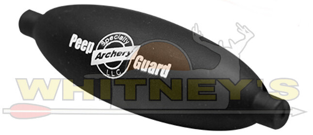 Specialty Archery Rubber Peep Sight Guard and Clarifier Guard – Black – PG1-BLK