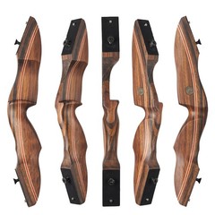 Archery 60 inch Takedown Recurve Bow 25-60lbs Bow Arrows Hunting Shooting Target