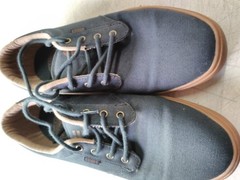Etnies Jameson 2 Eco Skate Shoe Mens Navy/Gum/Gold 10.5 -Open Box