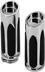 Soft Touch Hand Grips Motorcycle 1 Inch Grips Fit for Harley Touring Sportste…