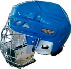 Rodeo Bull Riding Protective Helmet – EPT 107 Series – Blue – Small – Medium – L