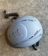 Ovation Deluxe Schooler Riding Helmet Equestrian, Blue, S/M (52-56)