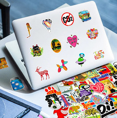 100pcs Trendy Graffiti Stickers Waterproof Decals for Bike Laptop Helmet