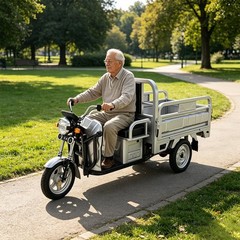 Electric Tricycle Cargo Truck 600W Free Shipping Electric Cargo Trike Orchard