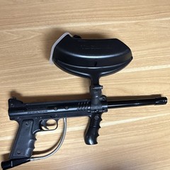Tippmann Model 98 Mechanical Paintball Marker Black w/ Tacamo ARC Hopper
