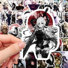 Mix 10/50 PCs Nier Automata 2B Anime Game Luggage Laptop Car Kid Gift Sticker