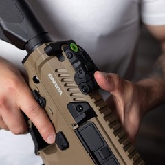 Barra Airguns 400E Full Auto Electric BB Gun Tan