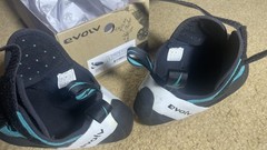 Evolv Geshido Strap Rock Climbing Shoes Mens 9.5 Womens 10.5 EU 42.5 -New