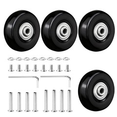 4Pcs Luggage Wheels Replacement Kit – 50mm x 18mm 2 inches