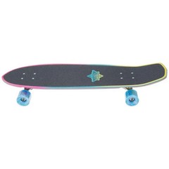 Dusters 31″ Keen Retro Fades Blue/Pink/Yellow Cruiser Skateboard Complete