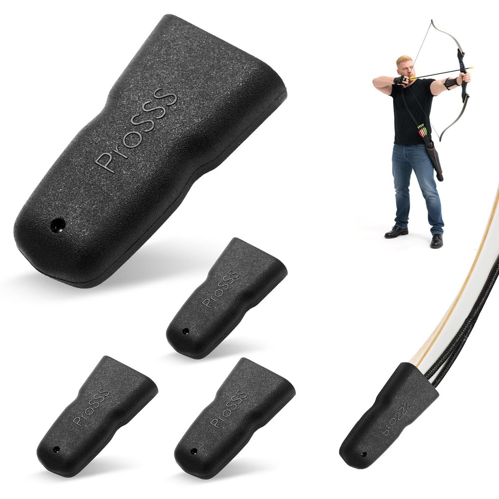 ProSSS Recurve Bow Tip Protector 2 or 4 Pack–Archery Accessories for Recurve …
