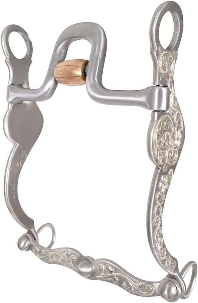 Classic Equine Les Vogt Cowhorse Collection 2 inch Flat Roller Bit