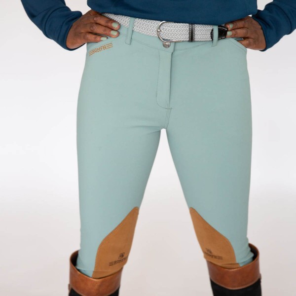 ROMFH Sarafina Euro Seat Knee Patch Breeches – Mid rise – 468455(Various Colors)