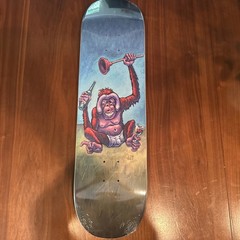 STRANGELOVE SKATEBOARDS ORANGUTAN SKATEBOARD DECK – ART BY JEFF TREMAINE NOS