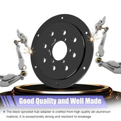 Black Split Sprocket Adapter For Predator 212cc 196cc 97cc 79cc CT200U CT100U