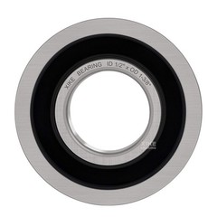 XiKe 10 Pack Flanged Ball Bearing ID 1/2″ x Wheel Bearings 1/2 x OD 1-3/8