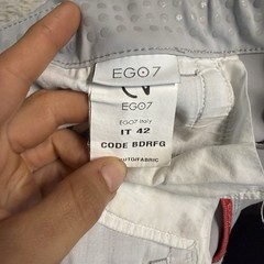 Women’s Size IT42 Grey Ego7 Full Seat Horseback Riding Breeches