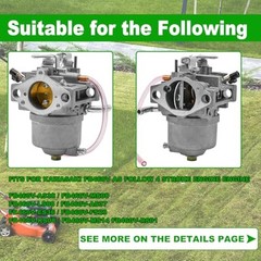 Carburetor Kit for Kawasaki FB460V Fit 5003-2796 15003-2777 15003-2467 Carb
