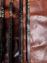 10 BEMAN ICS 400 VENTURE CARBON ARROWS WITH VANES,TIPS/BROADHEADS FOR BOWHUNTING