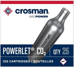 ✅ New 25 Pack CROSMAN 2311 Powerlet 12g CO2 Cartridges BULK DISCOUNT AVAILABLE ✅
