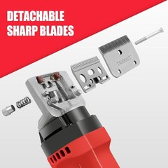 TAKEKIT 600W Horse Clippers 6 Speeds Heavy Duty