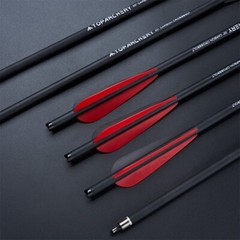 20″ 12pcs Carbon Crossbow Bolts +/or Broadheads Half Moon Nocks OD 8.8mm Hunting