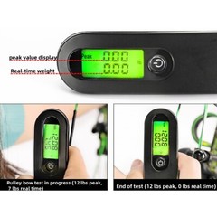 0-110lbs Archery Tool Bow Scale Draw Weight Compound Recurve Bow Peak