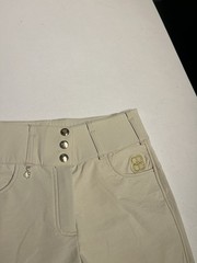 Barn & Beyond Breeches Women’s 24 Khaki Full Seat Riding Pants Polyester 26×26