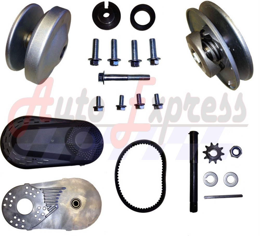 GO KART TORQUE CONVERTER 3/4″ FITS PREDATOR 6.5HP OHV HORIZONTAL SHAFT ENGINE