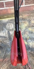 Sparkle Red Fatty Grips Forearm Set + Trigger Shoe Crosman 1377 1322 P1377 P1322