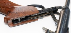 Nice! Hy-Score 800 Blued Rifled Barrel .22 Cal Single Shot Target Pellet Pistol