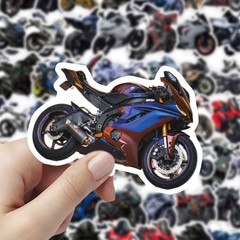 30Pcs Random Cool Motorcycle Waterproof Motocross Dirt Bike Stickers