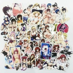 100 Sexy Legs Anime Girls Waifu Women Vinyl Stickers Hentai Ahegao Feet