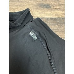 De Soto Triathlon Cycling Jersey Adult womens Large Black Long Sleeve 1/2 Zip