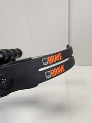 Bear Brave Compound Bow RH 32in Axle to Axle 3 Arrow Quiver Case Black