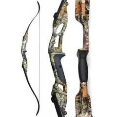 30-50lbs Takedown Recurve Bow Carbon Arrows Kit Archery Target Hunting Shoot