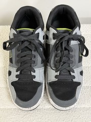Men’s DC Stag Shoes Size 12, Gray W/ Lime Green Preowned Excellent